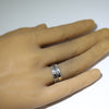 Silver Ring by Steve Yellowhorse-7.5