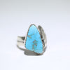 Blue Gem Ring by Steve Yellowhorse- 7