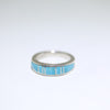 Inlay Ring by Navajo- 5.5