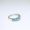 Inlay Ring by Navajo- 5.5