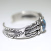Lone Mt Coin silver Bracelet by Perry Shorty 5-1/2"