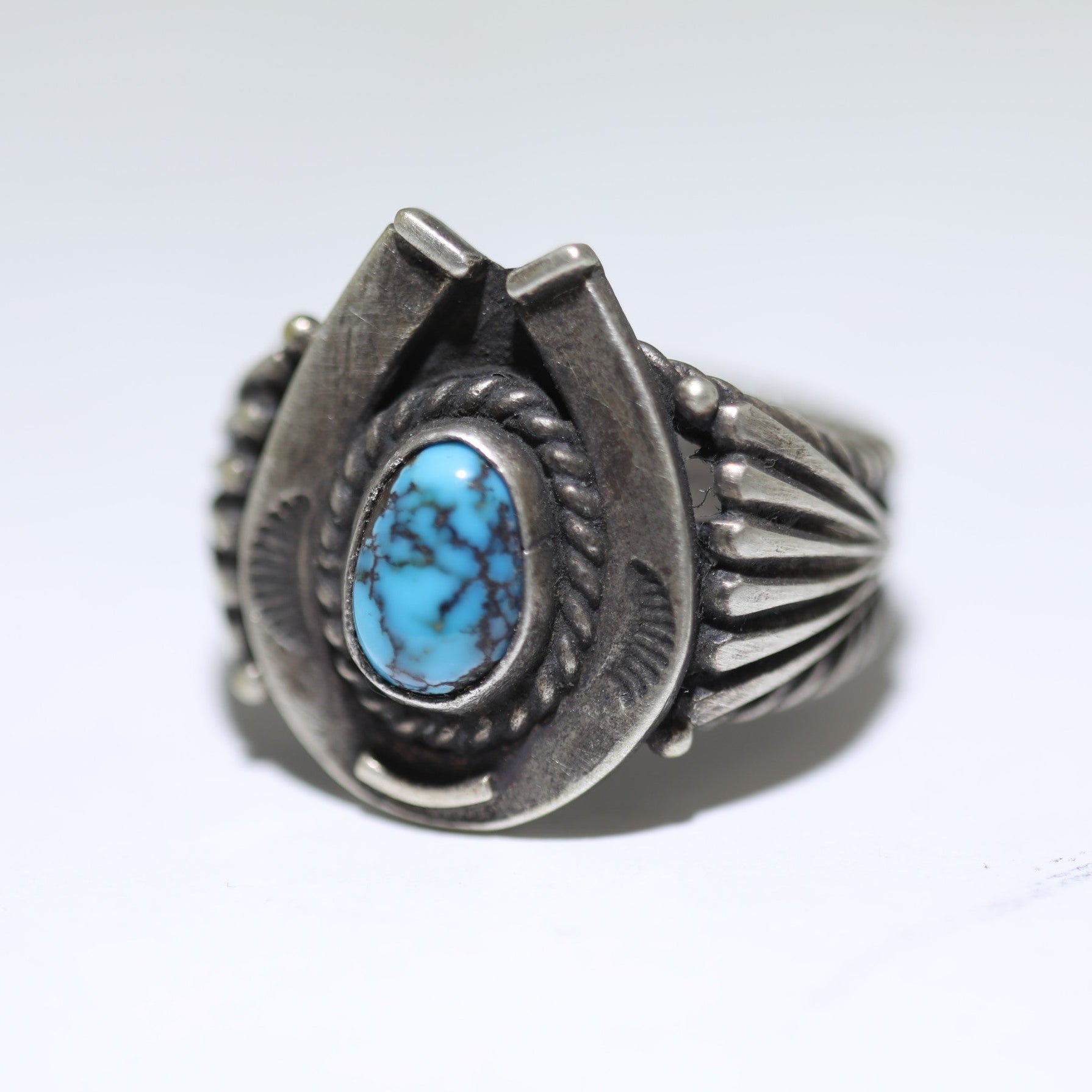 Bisbee Ring by Steve Arviso- 8.5 – Gallup Trading