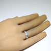 Inlay Ring by Navajo- 5.5/6