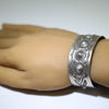Silver Bracelet by Eddison Smith 5-7/8"