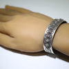 Silver Bracelet by Eddison Smith 5-7/8"