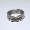 Coin Silver Ring by Jock Favour- 10.5