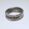 Coin Silver Ring by Jock Favour- 10