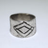 Coin Silver Ring by Jock Favour- 11.5