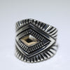 14K Stamp Ring by Harrison Jim-10.5