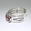 Coral Bracelet by Derrick Begay-5-3/4"
