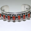 Coral Bracelet by Derrick Begay-5-3/4"