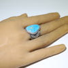 Blue Gem Ring by Bo Reeves-10.5