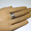 Coin Silver Ring by Jock Favour- 8.5