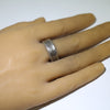 Coin Silver Ring by Jock Favour- 10.5