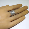 Coin Silver Ring by Jock Favour- 11.5