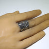 Stamp Ring by Harrison Jim- 10.5