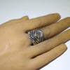 14K Stamp Ring by Harrison Jim-10.5