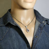 Inlay Pendant by Amy Wesley