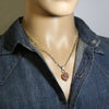 Inlay Pendant by Amy Wesley