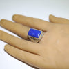 Lapis Ring by Pauline Nelson-10.5