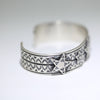 Silver Bracelet by Bo Reeves 5-7/8"