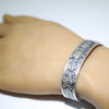 Silver Bracelet by Bo Reeves 5-7/8"