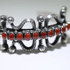 Coral Tufa Bracelet by Aaron Anderson 5-1/2"