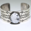 White Buffalo Bracelet by Arnold Goodluck 5-1/2"
