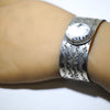 White Buffalo Bracelet by Arnold Goodluck 5-1/2"