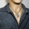 Lone Mountain Pendant by Steve Arviso