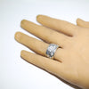 Ring by Sparks Masawytewa-9.5