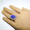 Lapis Ring by Arnold Goodluck- 9.5