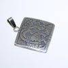 Silver Pendant by Clifton Mowa