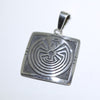 Silver Pendant by Clifton Mowa