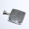 Silver Pendant by Clifton Mowa