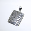 Silver Pendant by Clifton Mowa