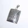 Silver Pendant by Clifton Mowa