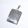 Silver Pendant by Clifton Mowa