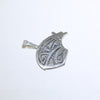 Silver Pendant by Willis Humeyestewa