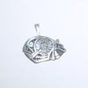 Silver Pendant by Willis Humeyestewa