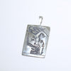 Silver Pendant by Willis Humeyestewa