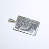 Silver Pendant by Willis Humeyestewa