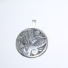 Silver Pendant by Willis Humeyestewa