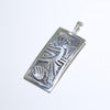 Silver Pendant by Willis Humeyestewa