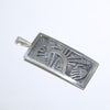 Silver Pendant by Willis Humeyestewa