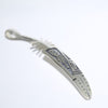 Silver Pendant by Willis Humeyestewa