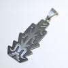 Silver Pendant by Ruben Saufkie