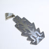 Silver Pendant by Ruben Saufkie