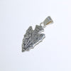 Silver Pendant by Sparks Masawytewa