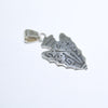 Silver Pendant by Sparks Masawytewa